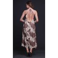 thumbnail image 3 of Bimba Robe de Plage d'Été pour Femmes, Dos Nu, Col Licou, Imprimée Peau d'Animal - Medium, 3 of 6
