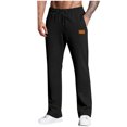 thumbnail image 1 of BLCHUNen Mens Sweatpants Fleece Drawstring Elastic Waist Straight Leg Athletic Gym Running Sports Workout Pants, 1 of 5