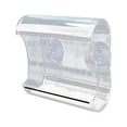 thumbnail image 2 of Aqestyerly Acrylic Bird Feeder - Weatherproof Outdoor Hanging Design, Drainage Tray and Suction Cups, 2 of 8