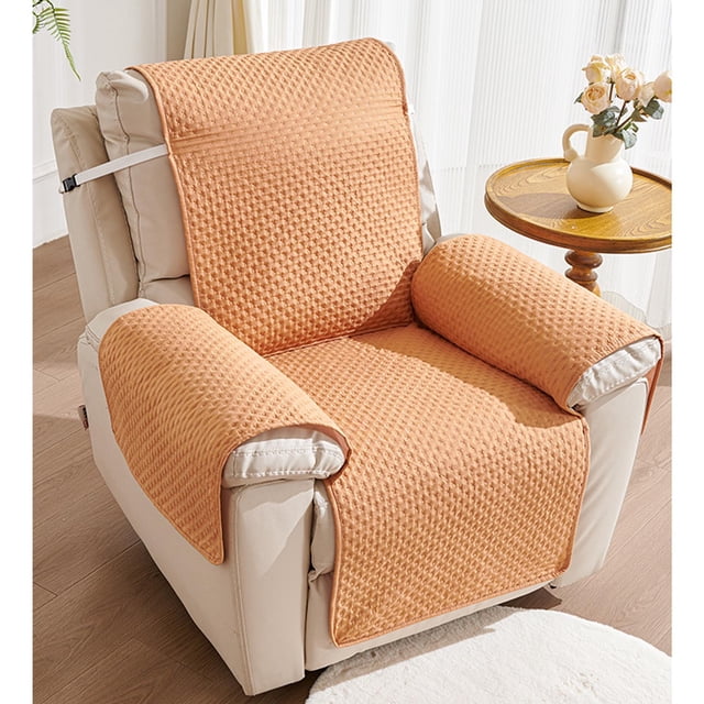 Cagogo Recliner Chair Cover, Waterproof Recliner Sofa Cover for Pets, Non Slip Furniture Protector for Massage Chair Rocking Chair, Durable Recliner Sofa Towel for Home Living Room Office