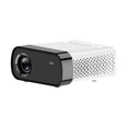 thumbnail image 1 of TFixol Portable GX100 Mini LED Projector with 854x480 Resolution, HD/USB/TF Input, 3.5mm Audio Output, Dual 4W Speakers, Wireless Mirroring, White, 100-240V, 1 of 6