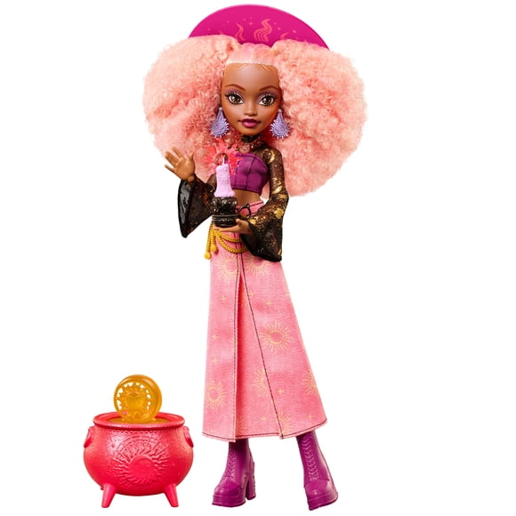 Monster High-Poupée Rae Luminata-avec accessoires