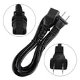thumbnail image 4 of Aprelco Homologué UL Câble d'Alimentation à 2 Broches de 6,6 Pi Compatible avec le Lecteur DVD Rotel RB-1552 RKB-2100 RMB-1066, 4 of 5