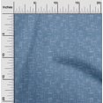thumbnail image 2 of oneOone Polyester Spandex Medium Blue Fabric Abstract Sewing Material Print Fabric By The Yard 56 Inch Wide, 2 of 5