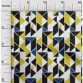 thumbnail image 1 of oneOone Polyester Lycra Fabric Parallelogram & Triangle Geometric Printed Fabric 1 Yard 56 Inch Wide, 1 of 4