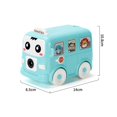 thumbnail image 4 of Kids Bubble Toy Electric Bus Shape Small Bubble Maker Bubble Machine for Child, 4 of 6