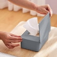 thumbnail image 3 of SHAGUOZHOU Storage Bag Organization Container Storage Large Storage with Lids Baby Wipes Dispenser Wipe Holder For Baby & Adult Keeps Wet Tissue Fresh Non Wipes Flushable Wipe Container With, 3 of 3