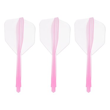 Unique Bargains Integrated Dart Shaft Flights, 3 Pack Durable Dart Flight Set, Pink