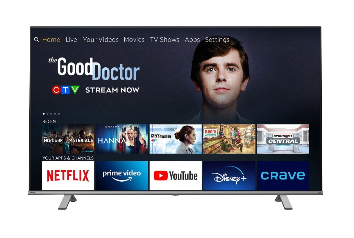 Toshiba 43'' Smart HDR LED UHD 4K TV - Fire TV Edition (43C350LC) OPENBOX
