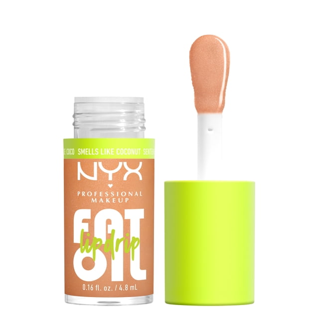 NYX Professional Makeup Fat Oil Lip Drip, 12HR Non-Sticky Gloss
