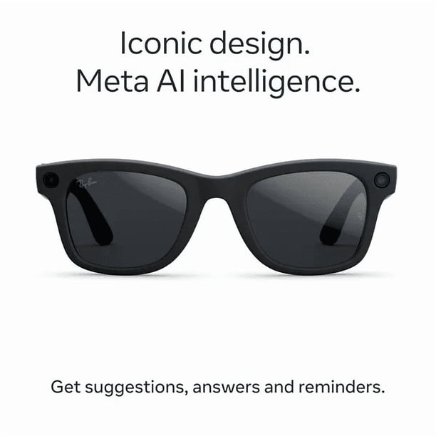Ray-Ban | Meta Wayfarer (Gen 2) - Matte Black, Transitions ® Grey