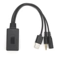 thumbnail image 1 of Adaptateur Audio de Voiture, Adaptateur de Musique Multimédia Stable Résistant à l'Usure Robuste pour Usage Général pour Voiture pour Usage Professionnel, 1 of 8