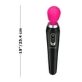 thumbnail image 4 of Palm Power Extreme Baguette de Massage Personnelle, Rose, 4 of 7