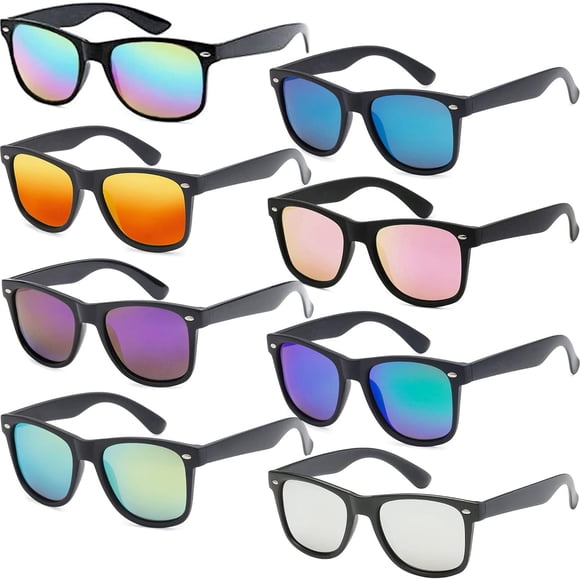 GHSDFBB Lunettes de Soleil Couleurs Néon en Vrac, Cadeaux de Fête, Lunettes de Soleil pour Enfants et Adultes, Rétro Unisexe, Lot de 10/20