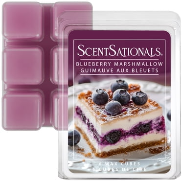 ScentSationals, Cubes de cire parfumés - Guimauve aux bleuets