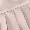 thumbnail image 3 of cfhntfmh Robes Mini pour Femmes Formelles à Manches Longues à Col à Revers Boutonnées Robe Chemise Tendance Ample Plissée Robe de Travail, 3 of 6