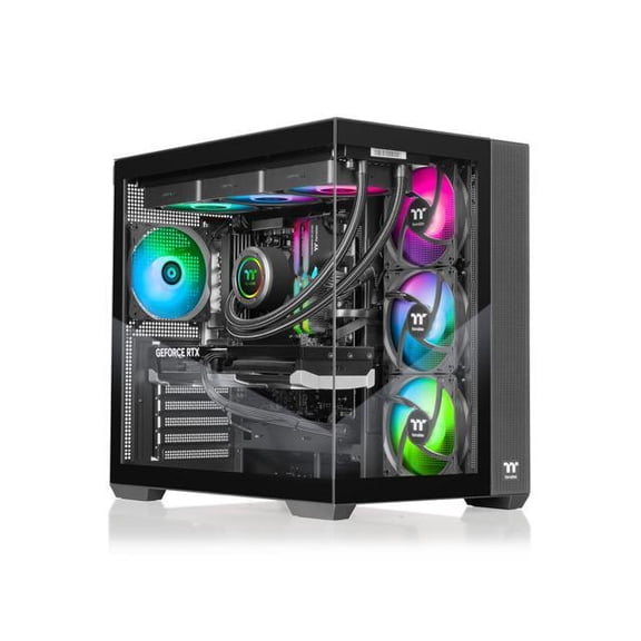 Thermaltake Gaming Desktop PC NE 9870-V380 AMD Ryzen 7 9800X3D 32GB DDR5 2TB SSD GeForce RTX 5070 Windows 11 Home