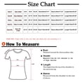 thumbnail image 3 of Pisexur Hauts pour Femmes Grande Taille Blouse à Imprimé Floral Graphique T-Shirts Graphiques à Manches 3/4 Hauts, 3 of 4