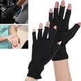 thumbnail image 3 of Ecomeon Gants de Compression pour l'Arthrite, Gants en Silicone, Gants Demi-Doigt en Silicone Antidérapants Gants de Compression pour l'Arthrite pour la Récupération des Doigts et le Soulagement de la Douleur, 3 of 8