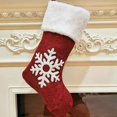 thumbnail image 2 of Christmas Stocking Decorative Gift Bag Tree Pendant Non-Woven Fabrics Christmas Ornament, 2 of 10