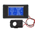 thumbnail image 1 of PZEM-022 Open and Close CT 100A AC Digital Display Power Monitor Meter Voltmeter Ammeter Frequency Current Voltage Factor Meter with Split CT, 1 of 7