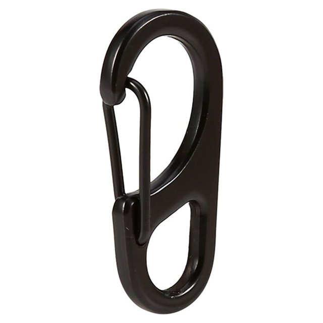 Snap Rope Hook Carabiner, Aluminum Alloy High Strength Snap Hook Clip Multi Purpose For Hiking For Camping