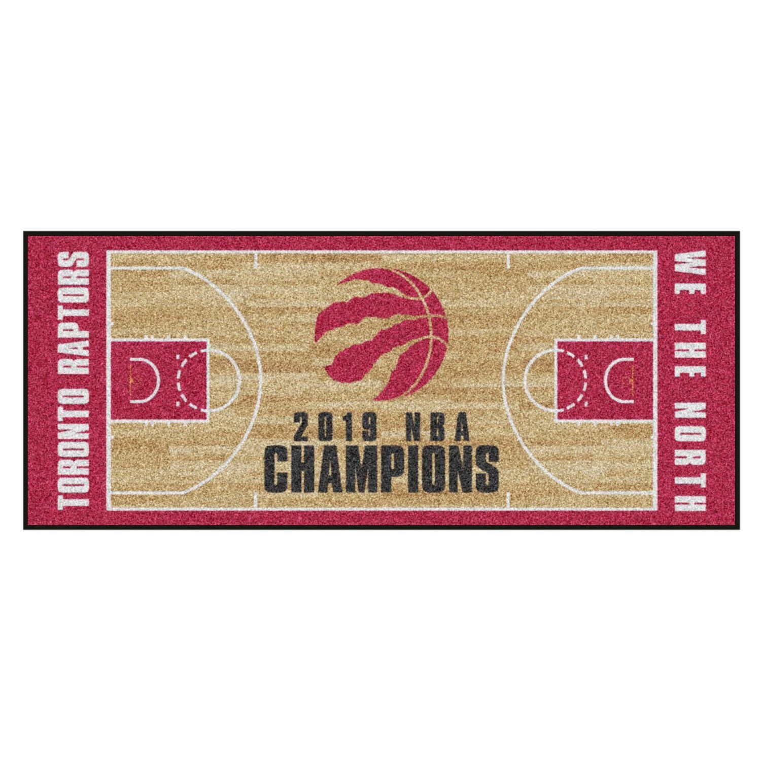 Fanmats NBA Champ de cour de cour de Raptors de Toronto