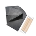 thumbnail image 2 of Graphite Carbon Transfer Paper for Drawing Office Supplies Perfect for Home Studio A4 Size 100, 2 of 8