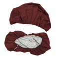 thumbnail image 2 of yuksok Cushion Slipcovers Bench Cover Trailer Home RV Dinette Cushion Covers Deep Red, 2 of 9