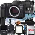 thumbnail image 1 of Canon EOS R5 Mark II Appareil Photo Sans Miroir (Boîtier Seulement) avec Carte Mémoire 64 Go + Étui + Flash LED + Ensemble d'Accessoires ZeeTech, 1 of 5