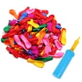 thumbnail image 1 of 500PCS Dart Balloon Multi-purpose Water Balloon Party Balloon with Inflator, 1 of 8