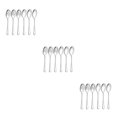 thumbnail image 4 of Wweixi 6pieces Lightweight And Portable Stainless Steel Set For Easy Dining On Go Stainless Steel Spoons Easy To Clean silver 3Set, 4 of 6
