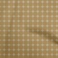 thumbnail image 1 of oneOone Georgette Viscose Dark Mustard Fabric Geometric Craft Projects Decor Fabric Printed By The Yard 42 Inch Wide, 1 of 5