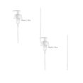thumbnail image 1 of Oleegame 2PC 1 PC Bottle Press Nozzle Pump Head Press, Convenient And Reusable, 1 of 2