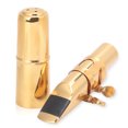 thumbnail image 1 of Saxophone Embout Buccal Laiton Alto Instruments de Musique Accessoires pour les Professionnels Débutants, 1 of 8