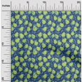 thumbnail image 2 of oneOone Rayon Green Fabric Pear Craft Projects Decor Fabric Printed By The Yard 56 Inch Wide, 2 of 4