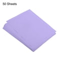 thumbnail image 3 of Uxcell 50 Feuilles Papier Copie Coloré pour Bureau Impression Formulaires d'Invitation Projets d'Art Violet Pâle 8.27 x 11.7 Pouces, 3 of 6