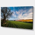thumbnail image 2 of Green Pasture under Blue Sky - Extra Large Landscape Canvas Art Print, 2 of 3