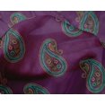 thumbnail image 4 of oneOone Silk Tabby Fabric Paisley Block Print Fabric By The Yard 42 Inch Wide, 4 of 4