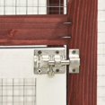 thumbnail image 5 of vidaXL Rabbit Hutch Mocha and White 140x63x120 cm Solid Firwood, 5 of 5