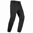 thumbnail image 1 of Pcksrro Cargo Pants for Men Zipper Button Multi Pockets Straight Leg Pant Outdoor Sports Pants Work Trousers, 1 of 7