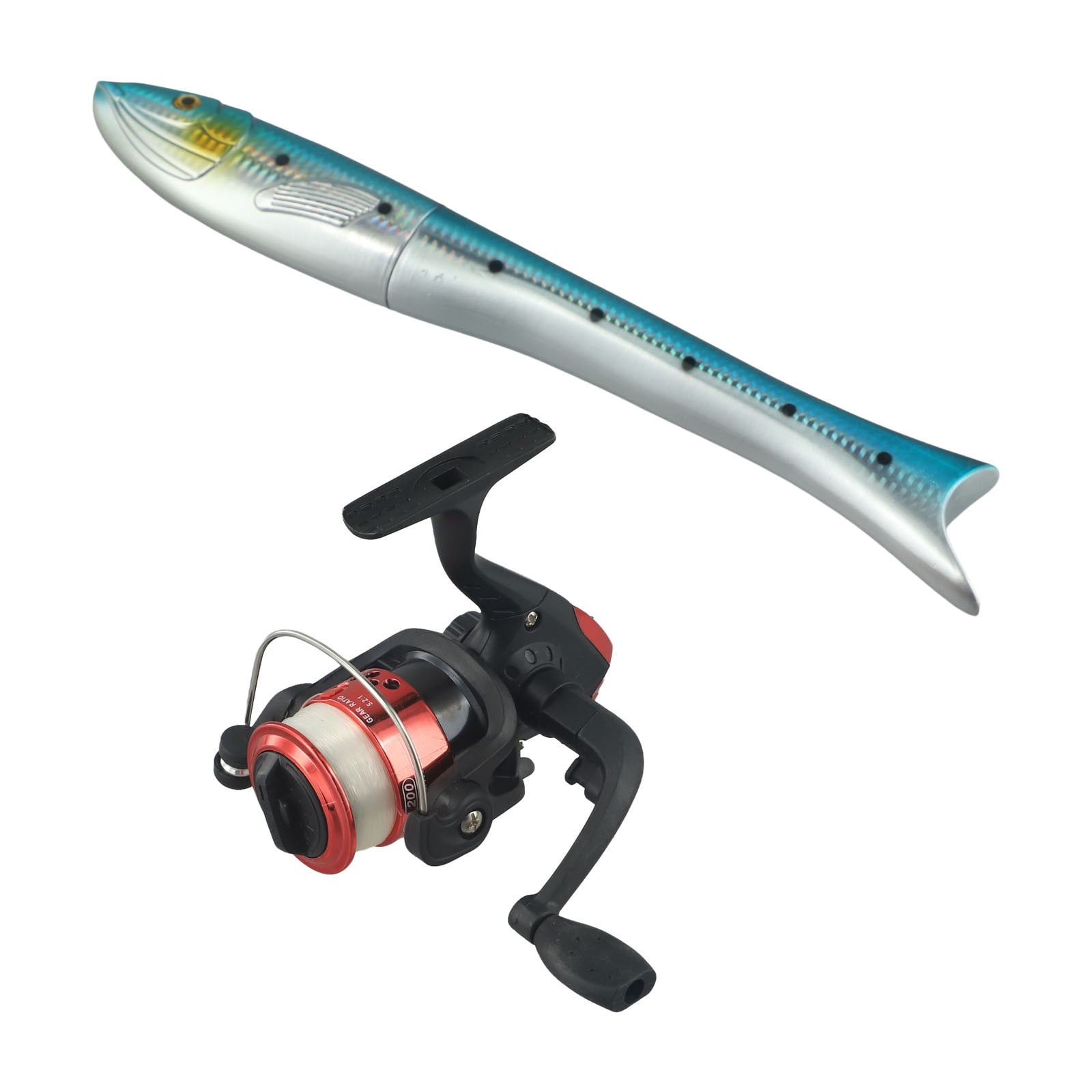 1.6m Carbon Fiber Fishing Rod with Reel For combo Portable Pen Style Casting Rod for Outdoor Fishing Enthusiasts