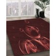 thumbnail image 3 of Ahgly Company Machine Washable Indoor Rectangle Transitional Chocolate Brown Area Rugs, 6' x 9', 3 of 7