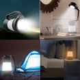 thumbnail image 4 of Dvkptbk Camping Lumières Extérieures Multifonctionnelles 3-en-1 Lampe de Camping Lampe de Poche Éclairage DEL Lampe de Tente Portable Lampe de Bureau pour la Maison Modèle à Batterie Camping et Randonnée, 4 of 8