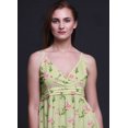 thumbnail image 3 of Bimba Robe Longue d'Été Sans Manches à Imprimé Teinture sur Nœuds Décontractée de Plage à Fleurs pour Femme - Petit, 3 of 5