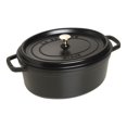 thumbnail image 1 of STAUB la COCOTE 5,5 L Fonte COCOTE Ovale, Noir, 1 of 8