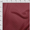 thumbnail image 3 of oneOone Polyester Spandex Maroon Fabric Orange Sewing Material Print Fabric By The Yard 56 Inch Wide, 3 of 4
