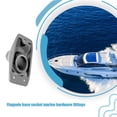thumbnail image 4 of relayinert Flush Base Flag Socket Pole Mount Compact Taille Pratique Installation Pas de Bavures Longue Durée Lisse Surface Pont Matériel 20mm, 4 of 6