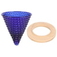 thumbnail image 1 of Coffee Pot Filter reusable glass Coffee Dripper Funnel Kettle Brewer AccessoriesBlue, 1 of 14