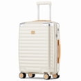 thumbnail image 1 of Joyway 20-Inch Carry-On Luggage with Metal Corner Protectors, TSA Lock, Spinner Wheels, Lightweight Hard Shell Suitcase, 1 of 7